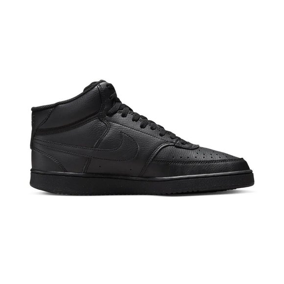 Nike Mens Court Vision Mid Black/Black NN Basketball Shoes, DN3577-003 - Picture 4 of 9